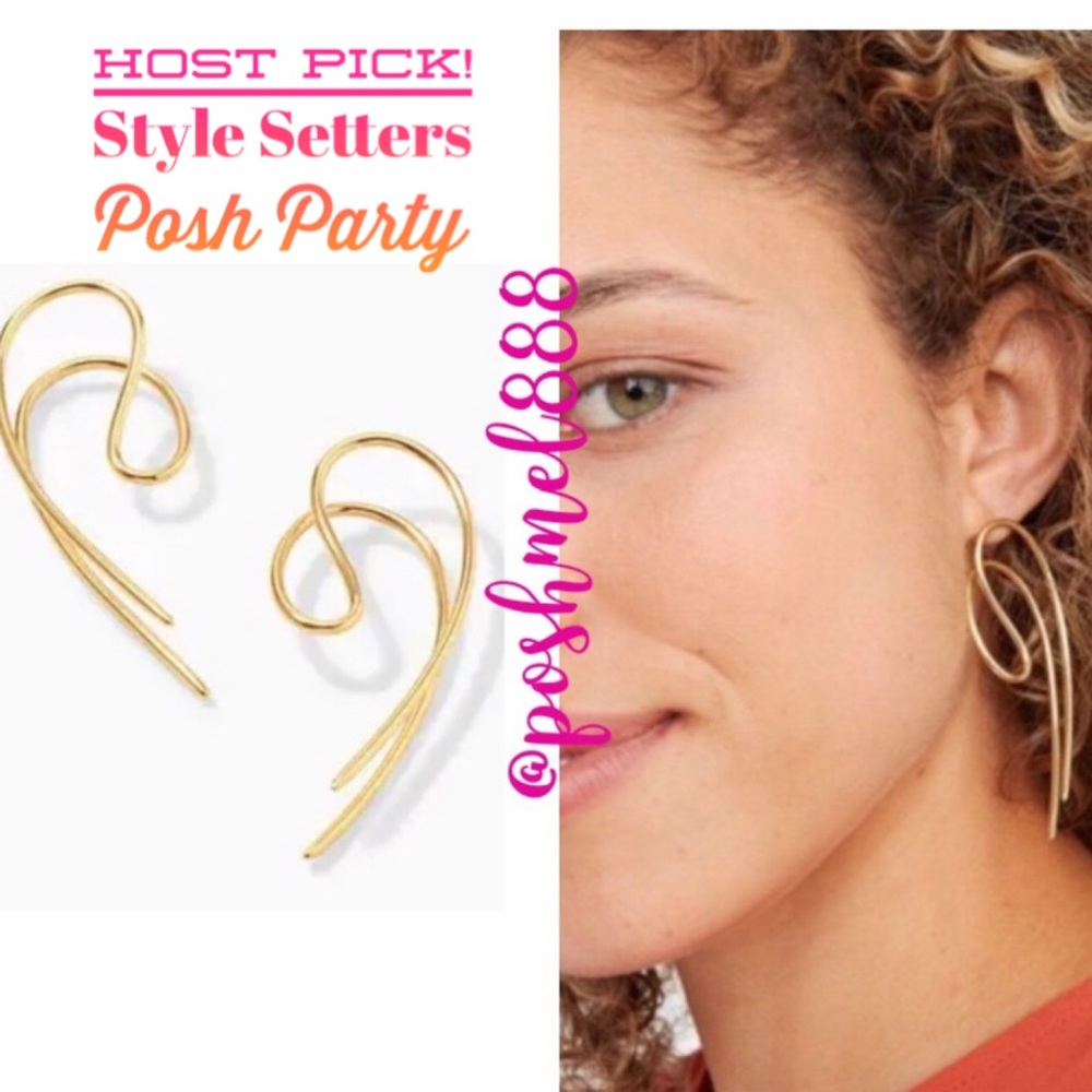 Stella & Dot | Retired⚜️[GOLD] Holland Earrings - Picture 4 of 11